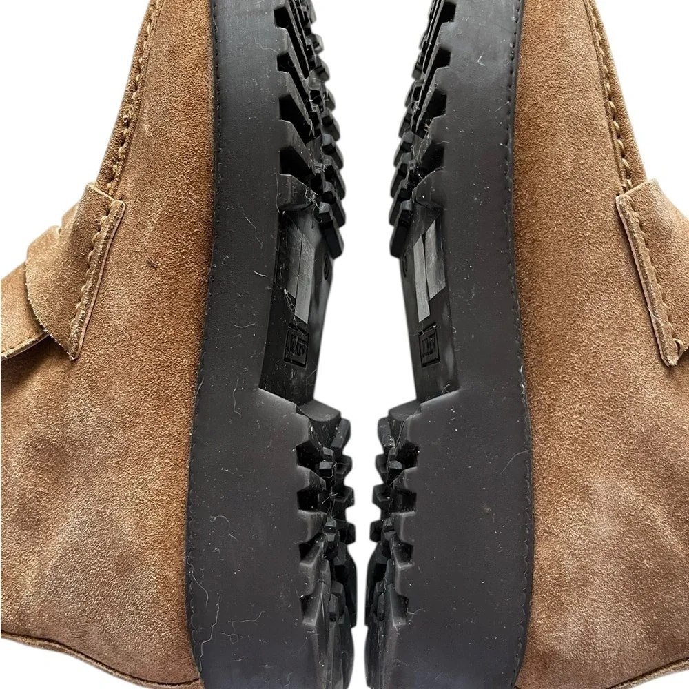 J. CREW Lug Sole Loafer‎ Boots